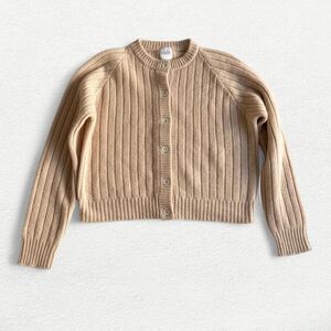 Madeleine Thompson Lenox Cardigan in Buttermilk